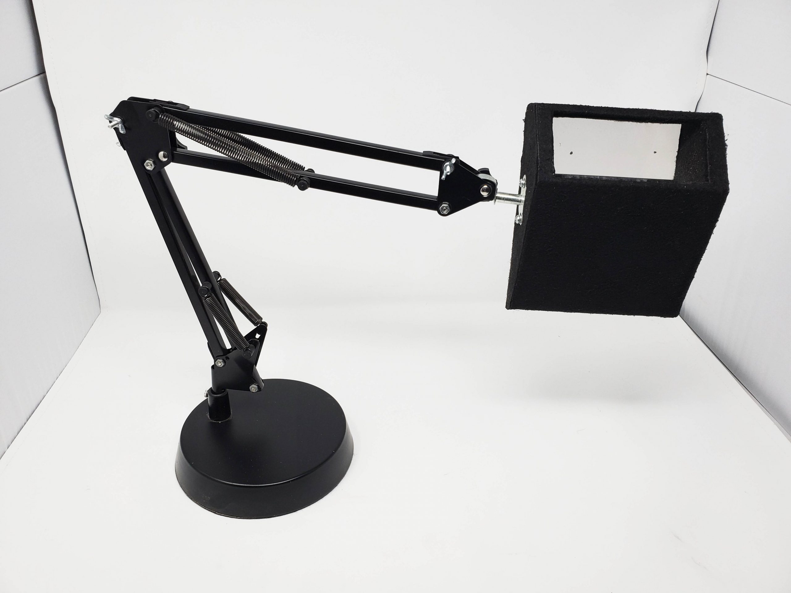 The Camera Lucida. Clamp it to a table, and draw what you see through the  prism. : r/specializedtools